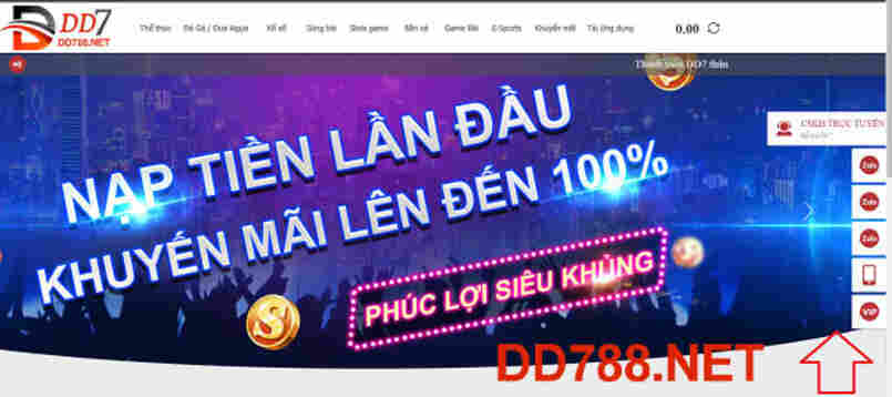 DD7- ưu đãi khổng lồ