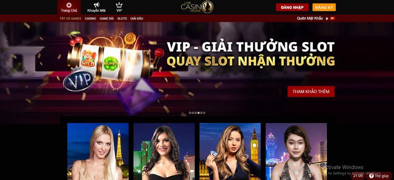 Lựa chọn chương trình khuyến mãi độc nhất chỉ có ở Livecasinohouse